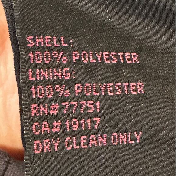 Betsy Johnson Collection Black Rockabilly Dress size 0 - Picture 6 of 8